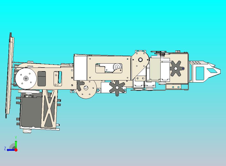 16dof舵机机器人
