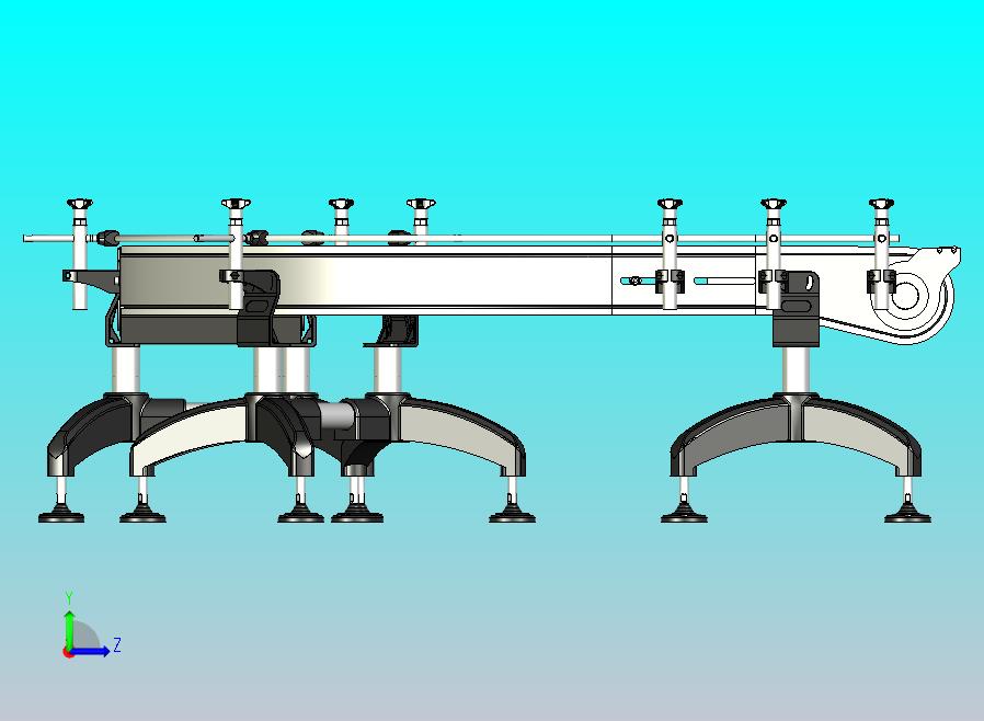 90度转弯网带输送机