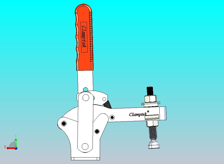 CH系列快速夹钳选型数模