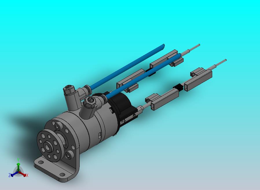 旋转执行器模型