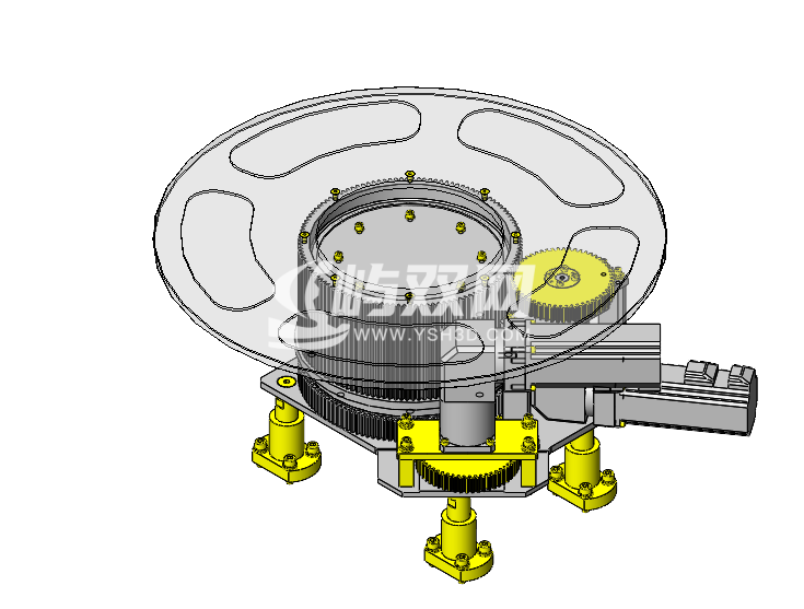 旋转升降单元(可用作AGV仓储系统)