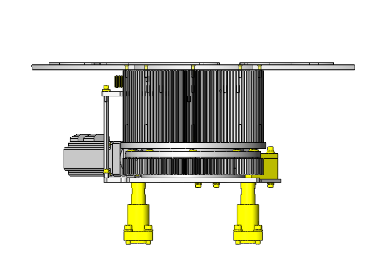 旋转升降单元(可用作AGV仓储系统)