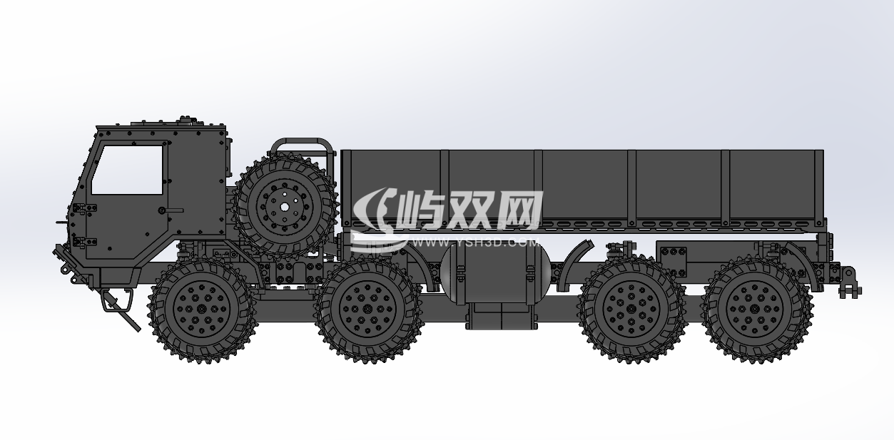 太拖拉军卡1：10模型