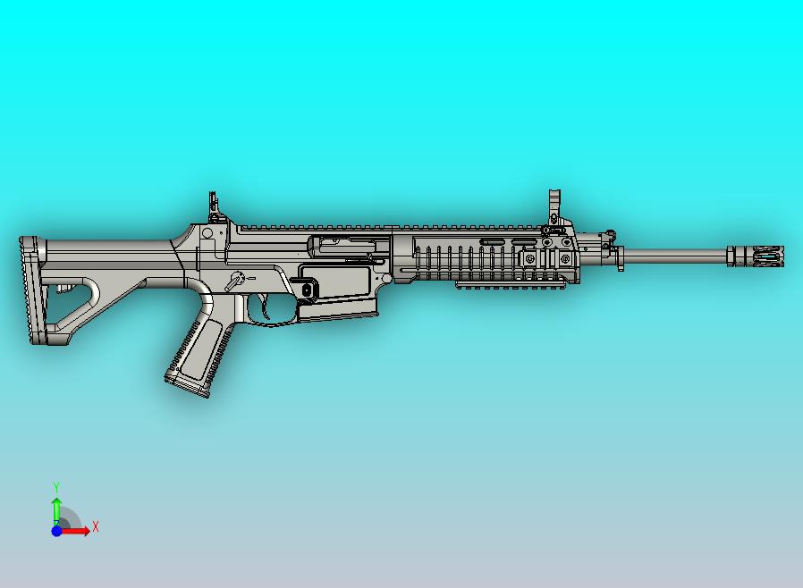 CR42（CS_LR 42）GBB系统冲锋枪