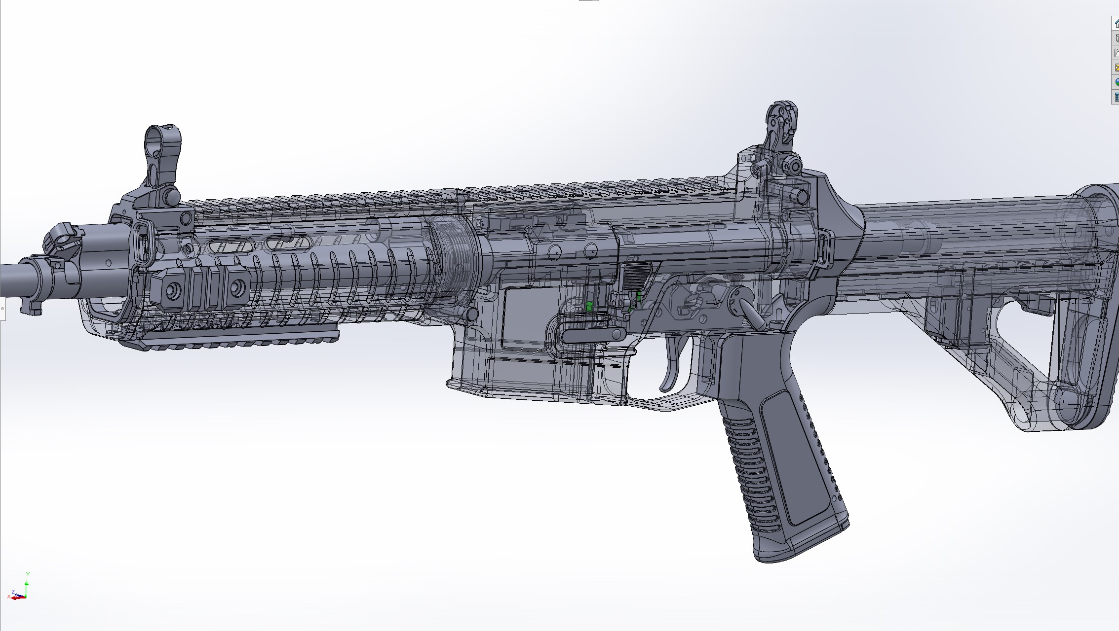 CR42（CS_LR 42）GBB系统冲锋枪