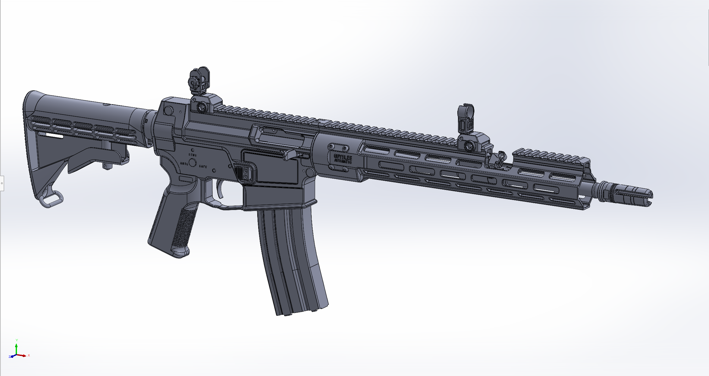 CR42 A1（CS_LR 42）冲锋抢