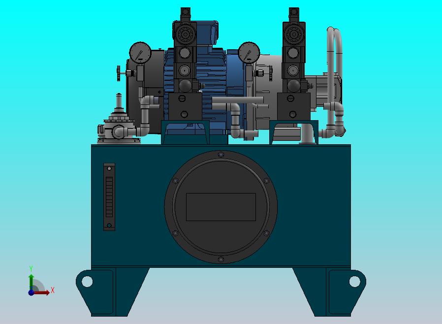 自动圆木反切甲板锯站。