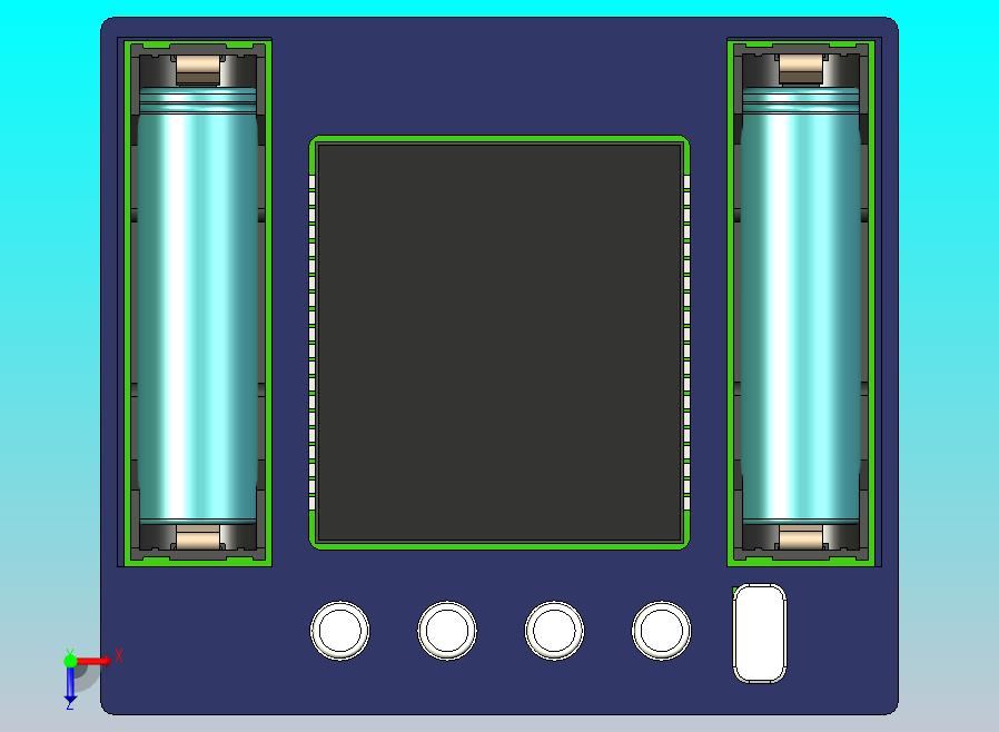 18650mAh测试仪模块（液晶显示）