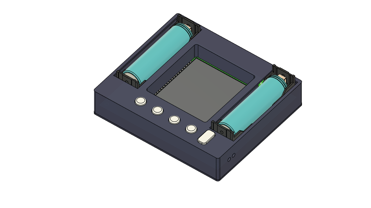 18650mAh测试仪模块（液晶显示）
