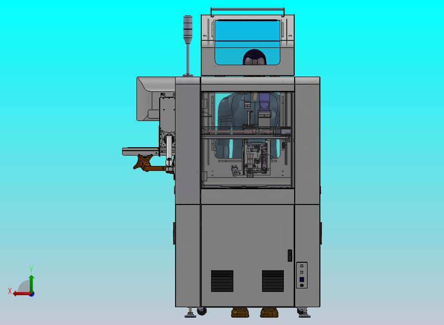 流水线后喷码机