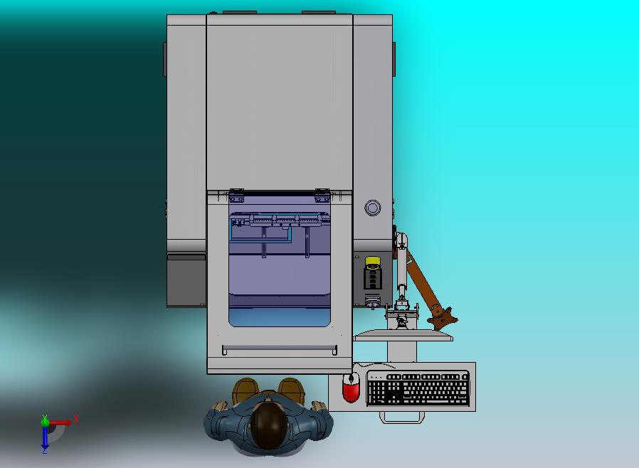流水线后喷码机