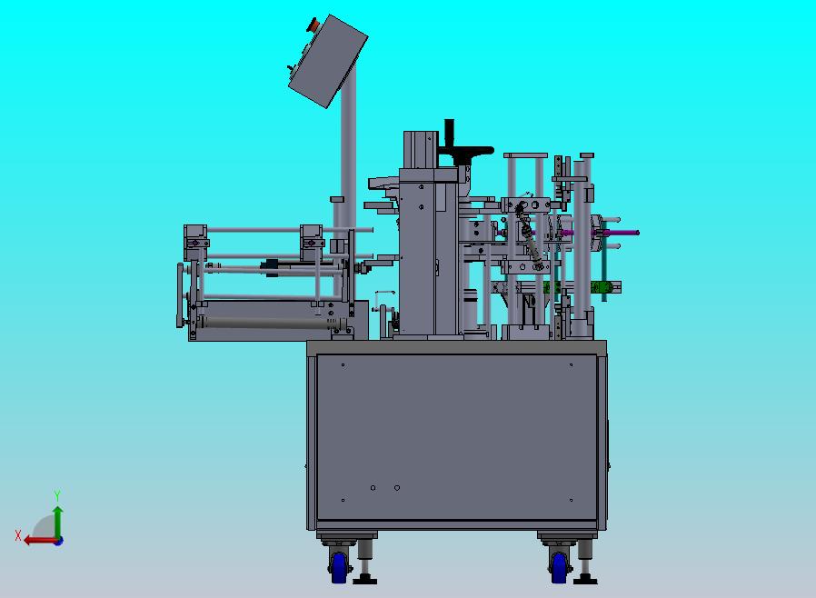 转盘式立式自动开盒装盒机