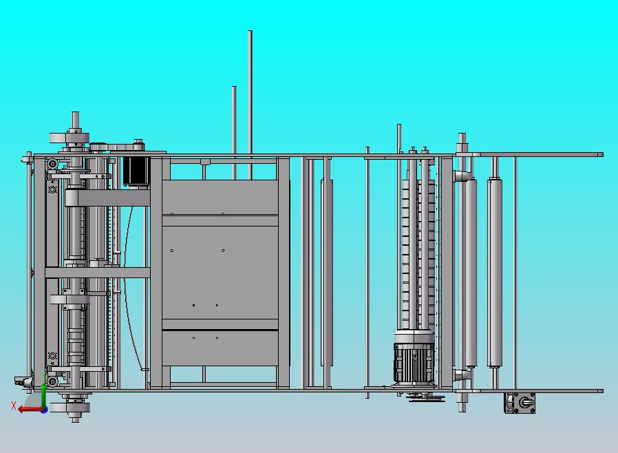 全自动热封冷切制袋机