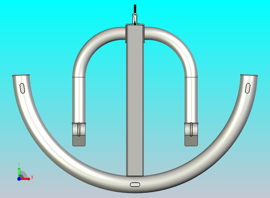 高度可调节自行车挂架