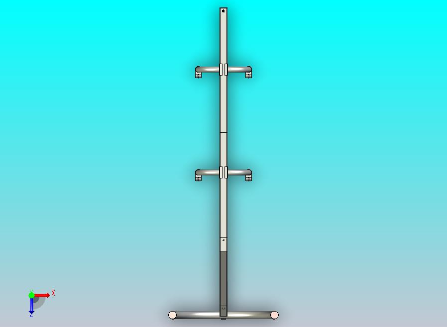 高度可调节自行车挂架