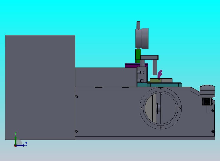 切割设备3D模型