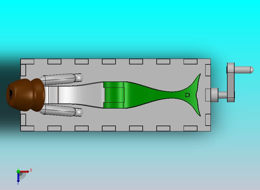 美人鱼木制玩具