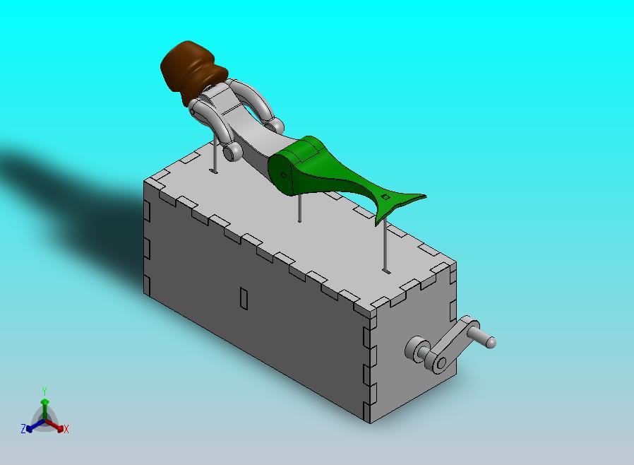 美人鱼木制玩具