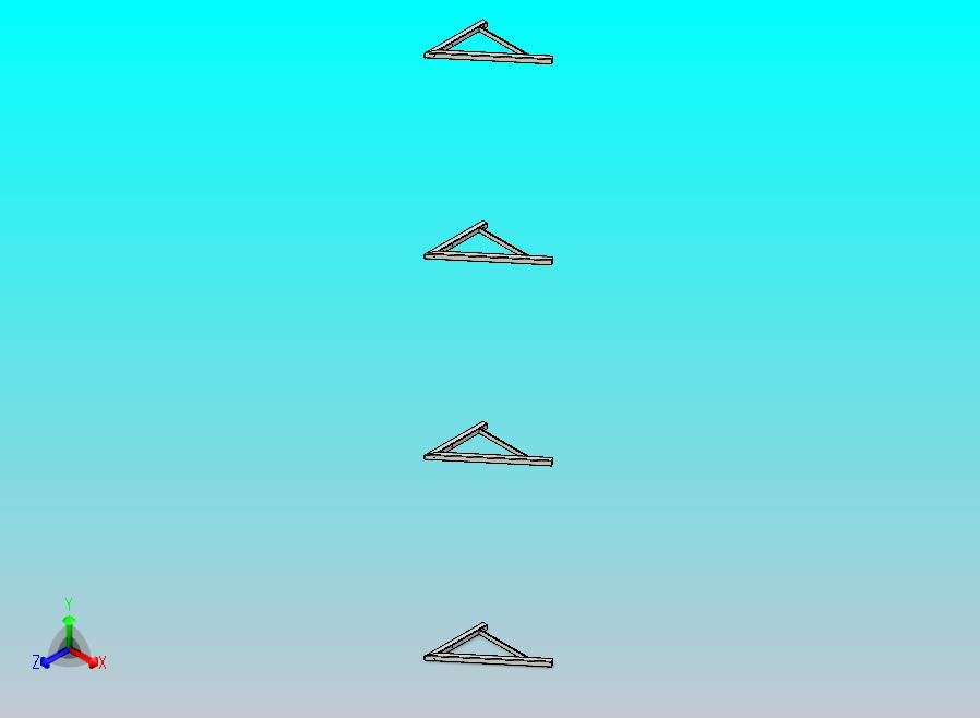 入口雨棚的简单悬臂支架