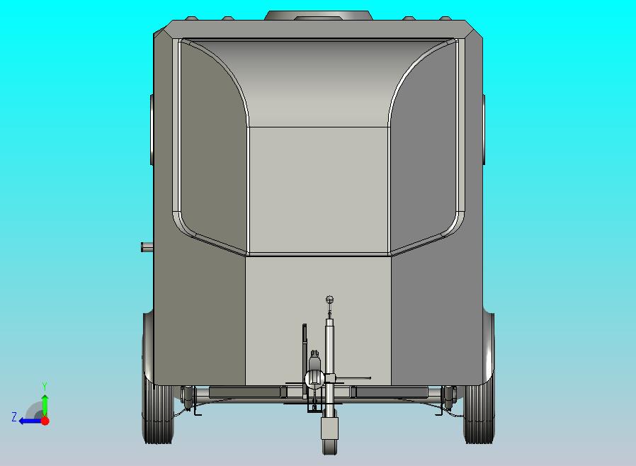 移动公共卫生间WC拖车
