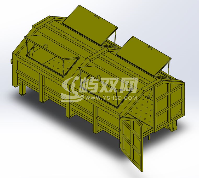 6立方米大型垃圾箱