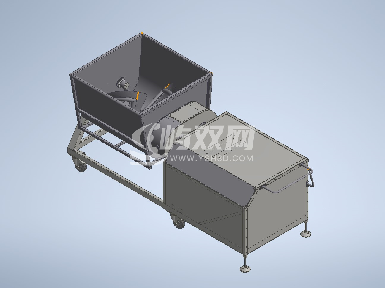 自动翻拌和面机