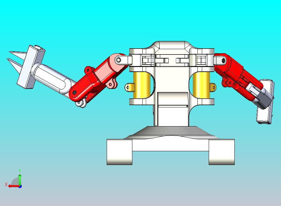 蠢萌的小机器人