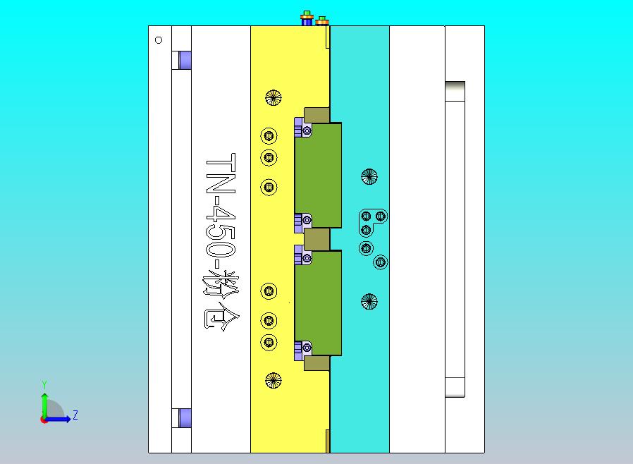打印机粉仓模具设计