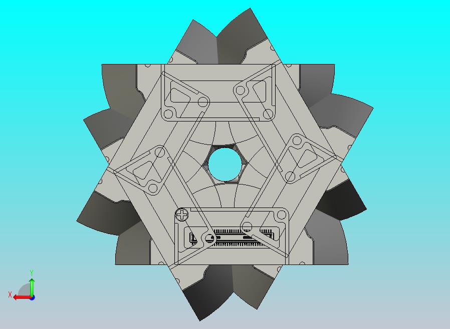 驱蚊杀虫机械花蕊