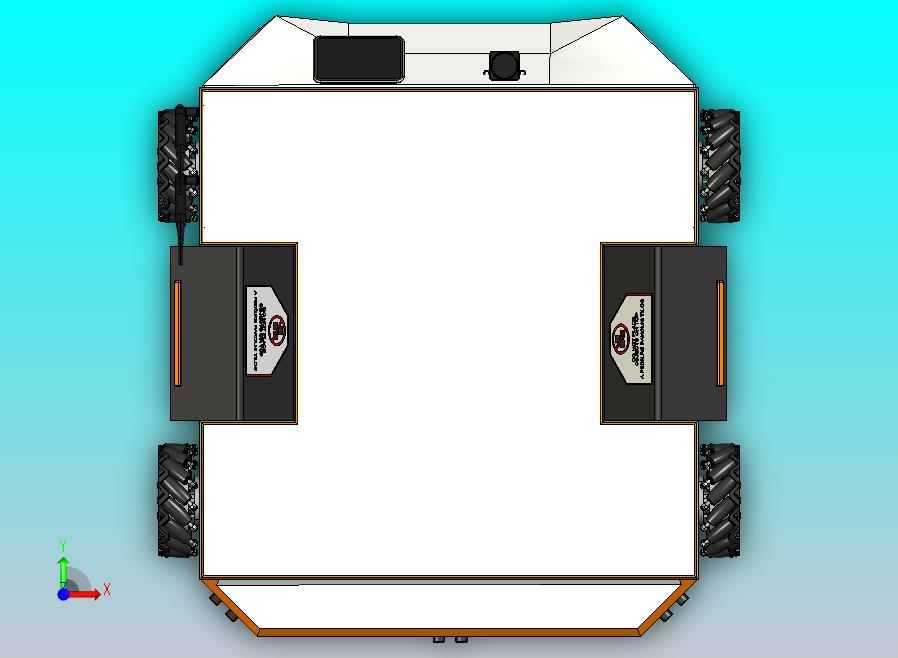 碳纤维麦克纳姆轮小车