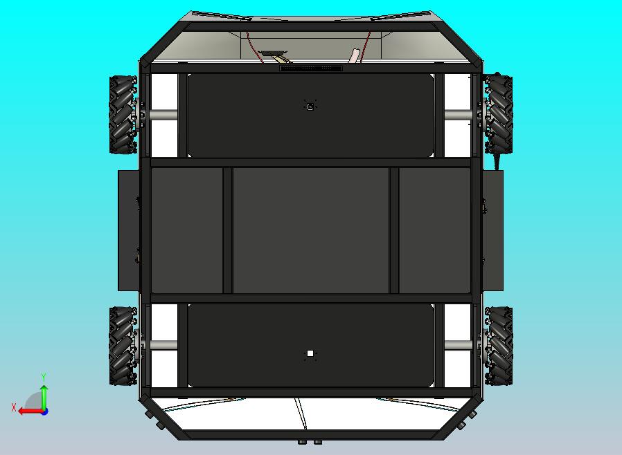 碳纤维麦克纳姆轮小车
