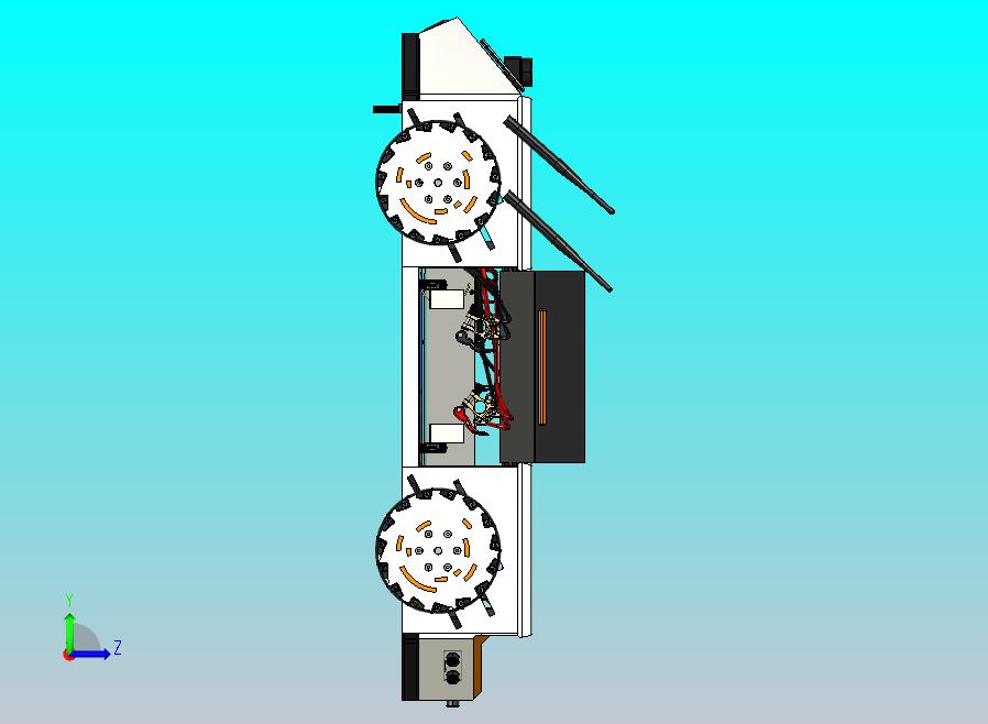 碳纤维麦克纳姆轮小车