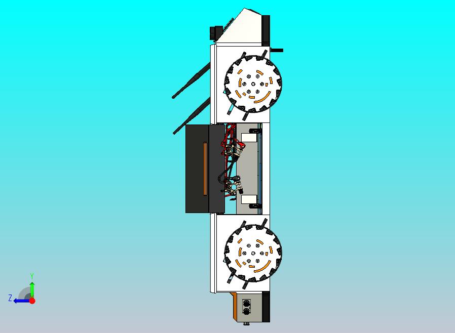 碳纤维麦克纳姆轮小车
