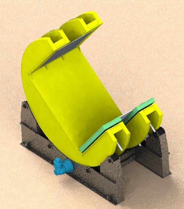 上下倾斜翻转器