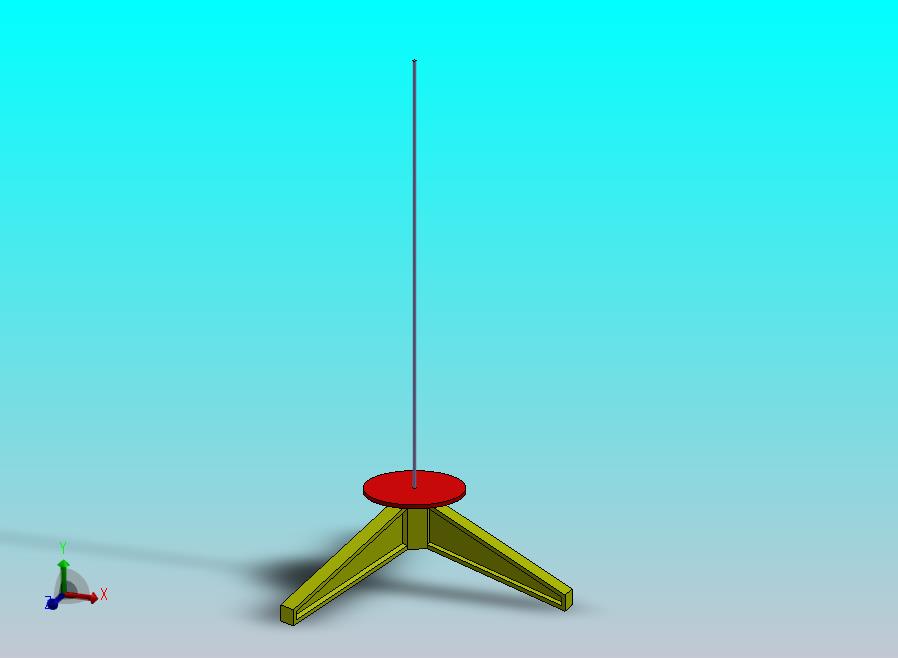 火箭发射台模型