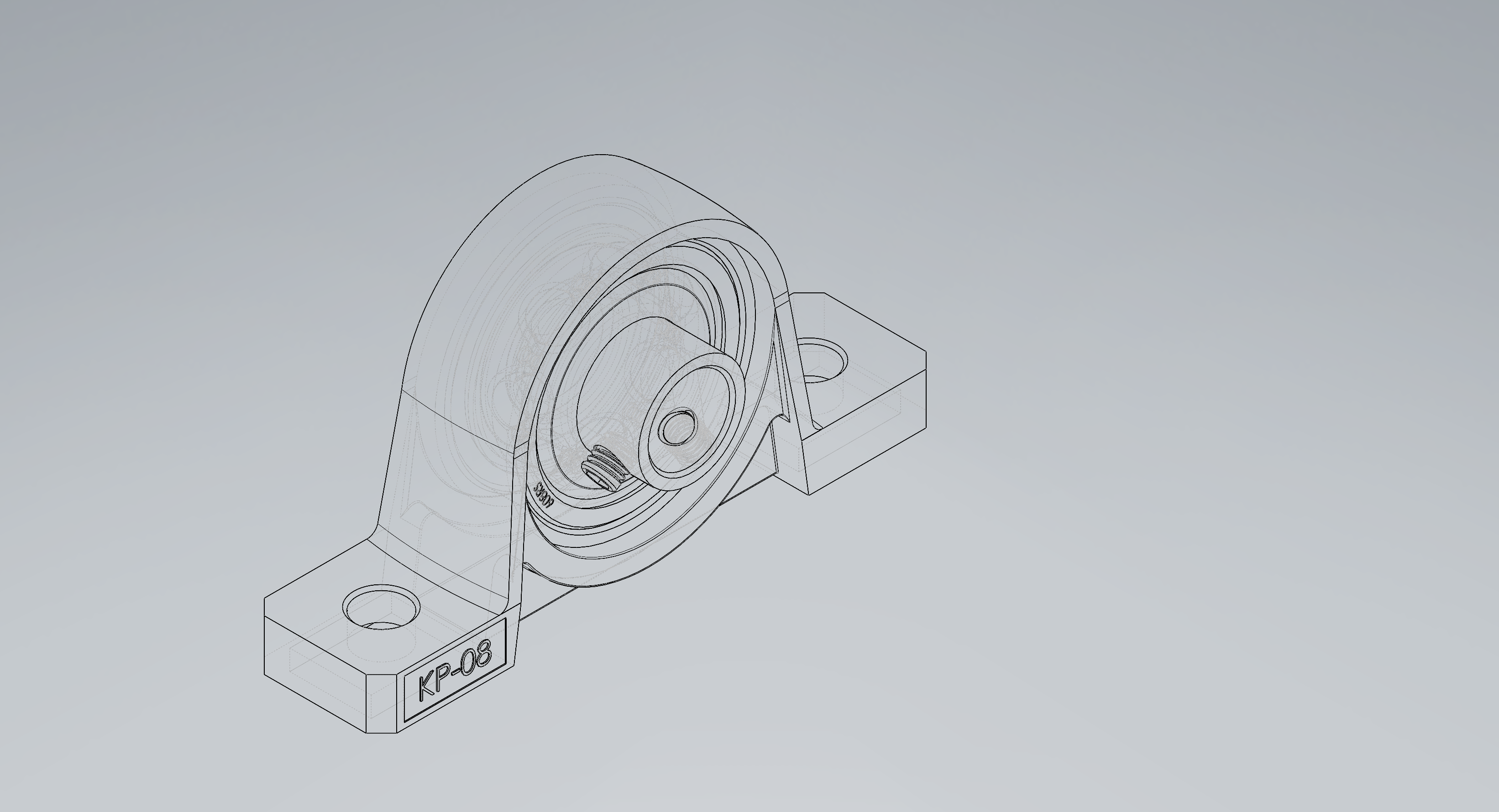 kp08带座外球面轴承