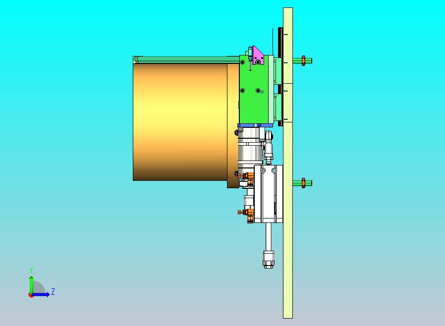 自动装12轴卡机构