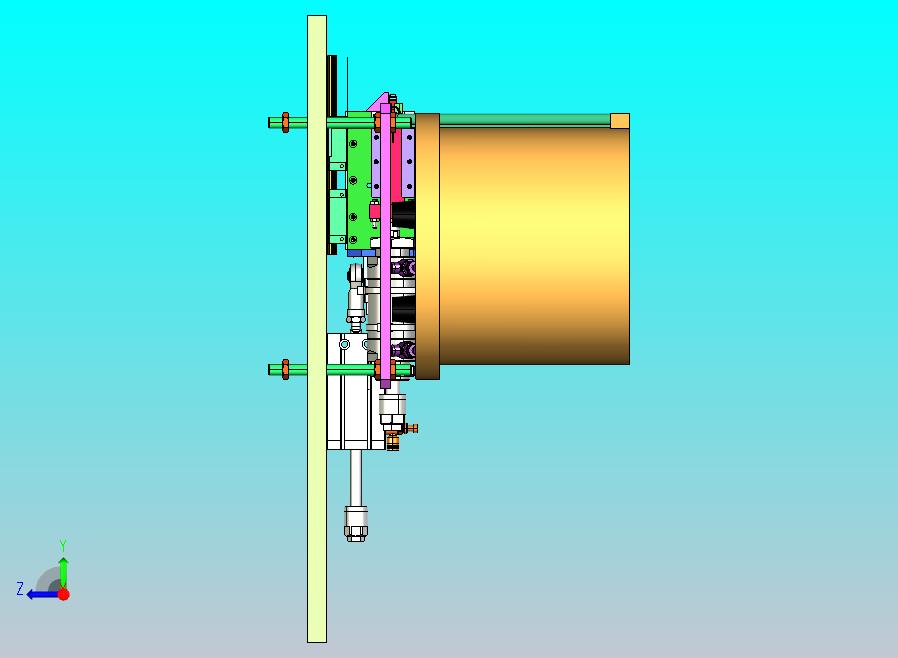 自动装12轴卡机构