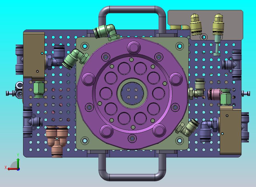 自制真空吸盘工装