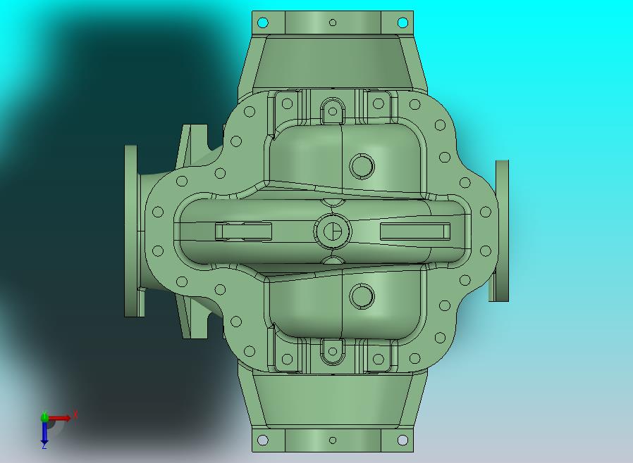 大流量双吸抽水泵