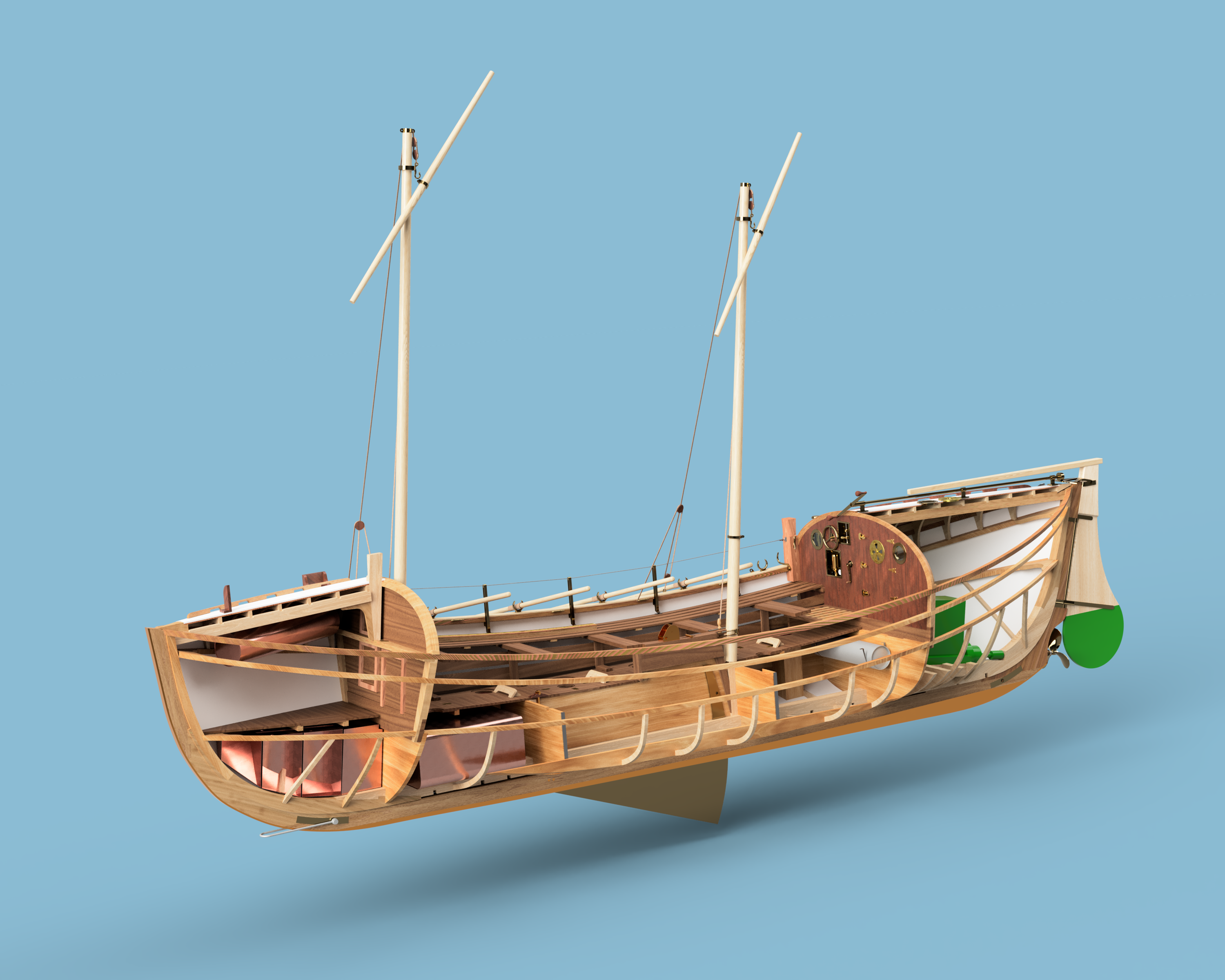 船体模型全套图