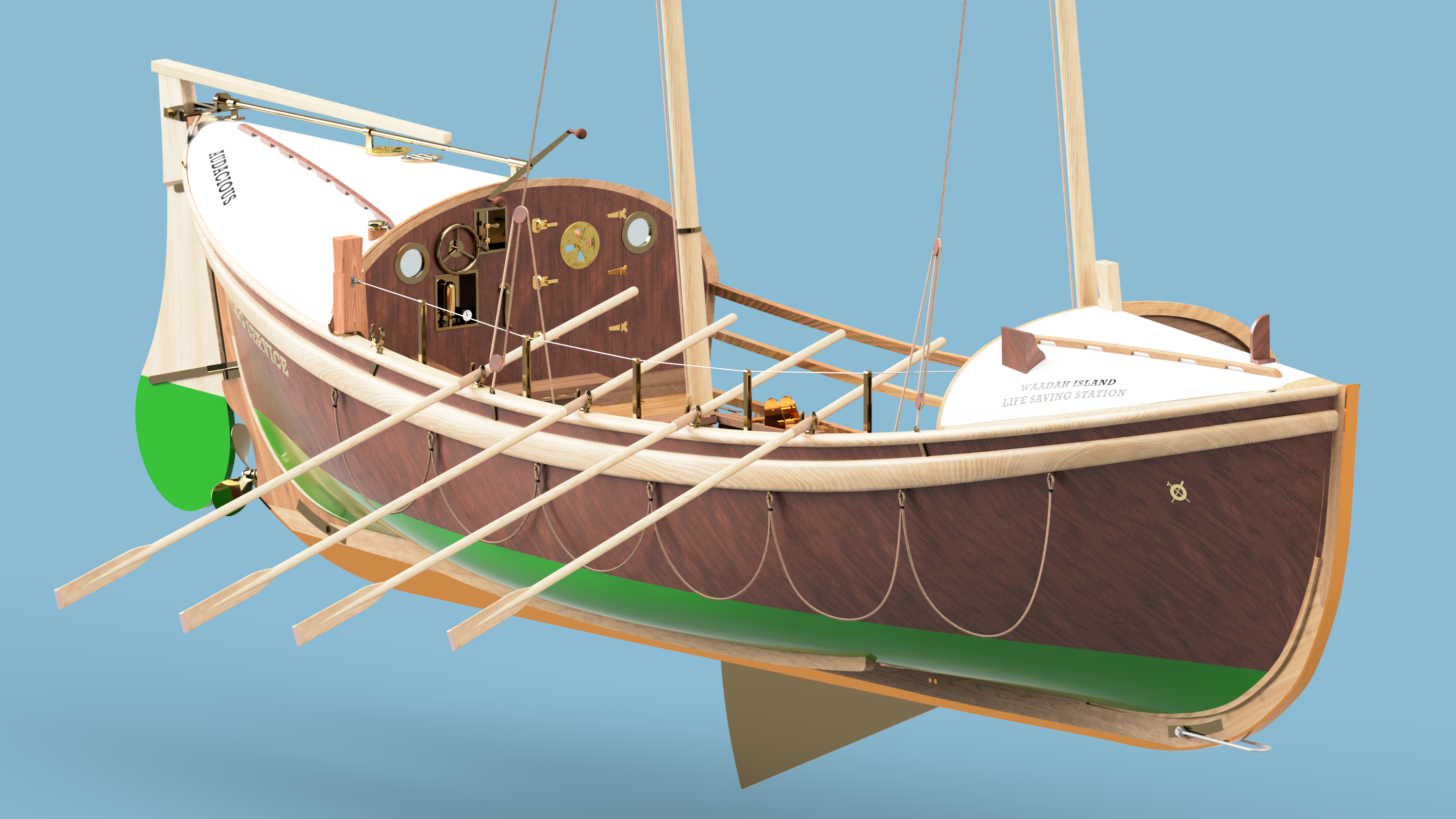 船体模型全套图