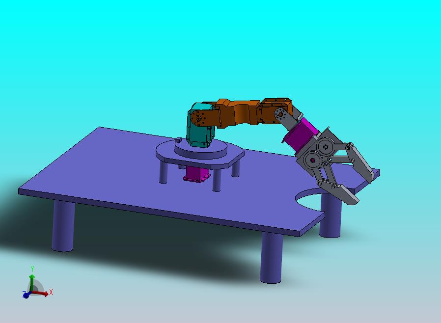 简易机械臂结构