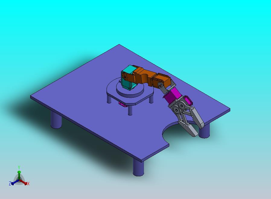 简易机械臂结构