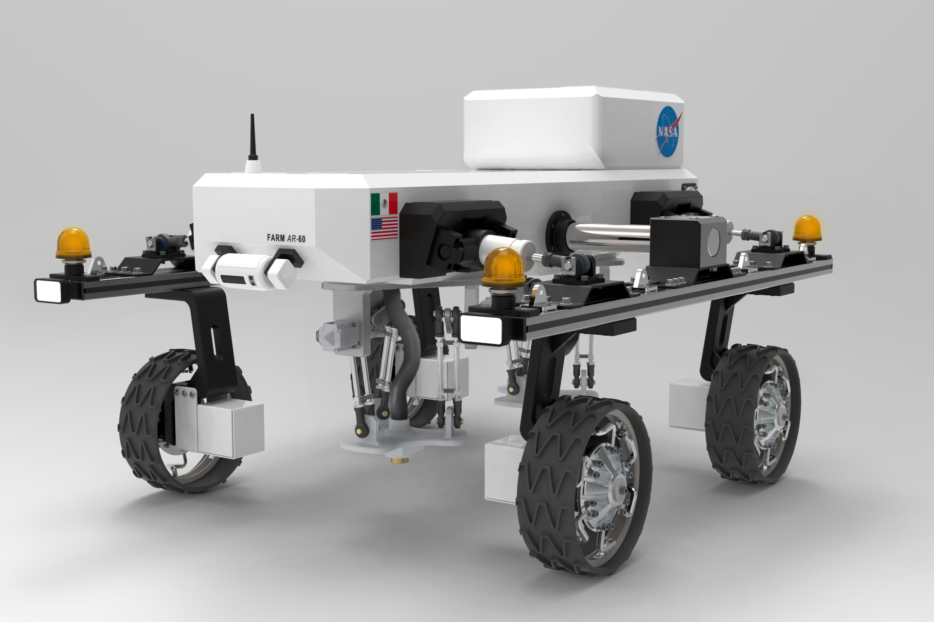 火星月球农场机器人漫游者
