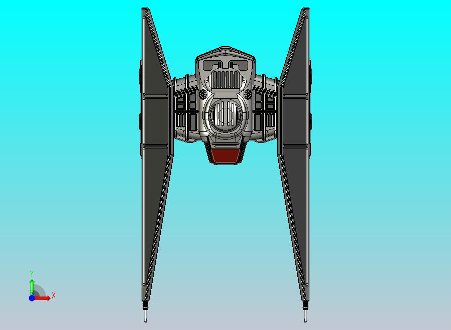 墨香未来战斗机模型