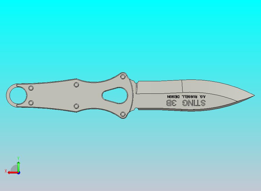CRKT-STING-3B-AG-俄罗斯匕首