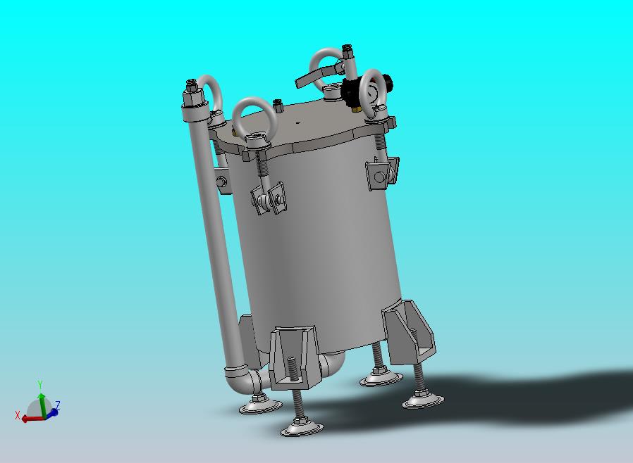 底部出胶压力罐储胶罐