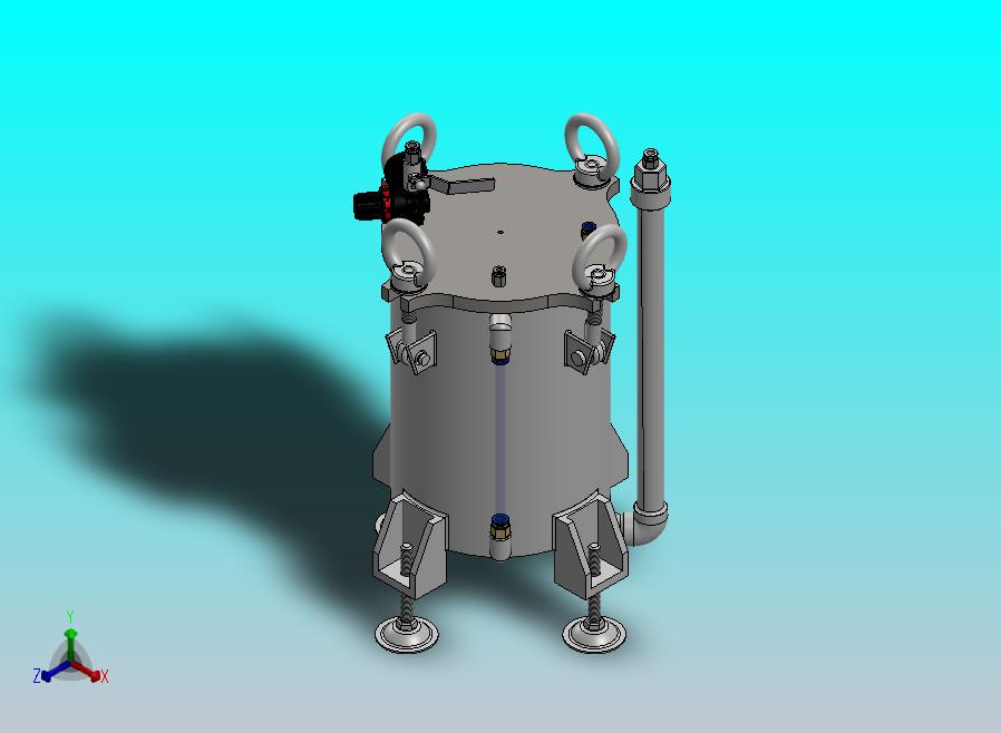 底部出胶压力罐储胶罐