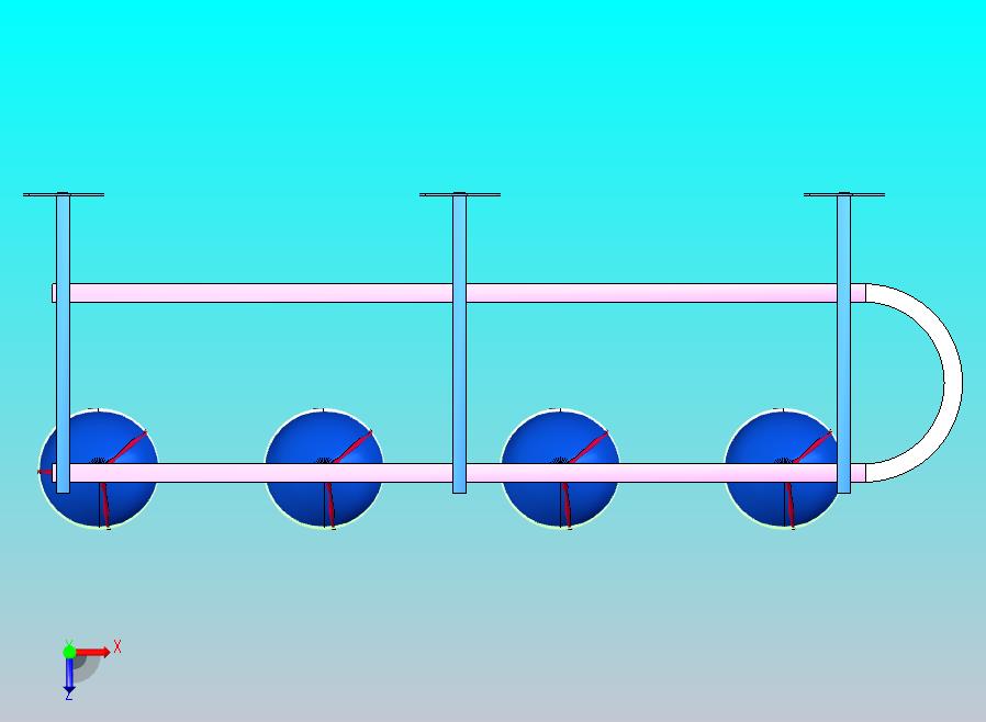 拳击袋存放轨道